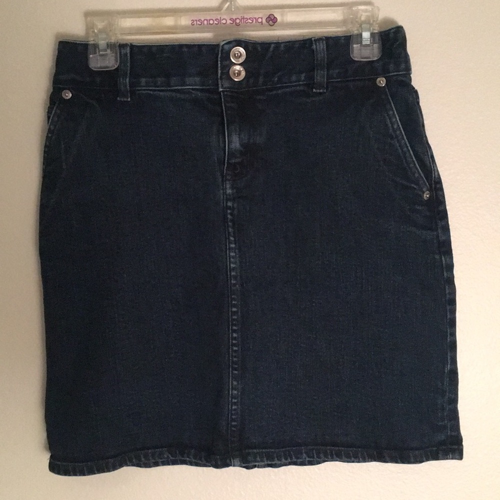 Woman’s jean skirt
